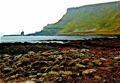 Photo 6x4 Antrim Coast - Giant's Causeway - Cliffs at East Side of Port Noffer