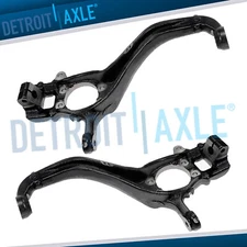 Front Left Right Side Steering Knuckles for Nissan Frontier Pathfinder Xterra