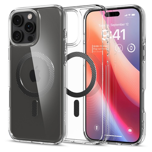 Do iPhone 16 Pro Max / 16 Pro / 16 Plus | Etui na telefon Spigen Ultra Hybrid MagFit - Zdjęcie 28 z 110