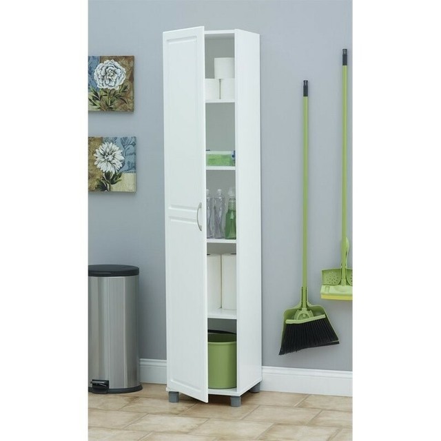Systembuild Kendall 16 Stackable Storage Cabinet White For Sale Online Ebay