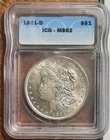 1921 D Morgan Dollar● ICG MS-62● BRILLIANT-BLAST WHITE UNC!