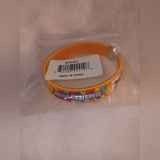 Adult Yellow Autism Awareness Bangle Bracelet New Without Tags