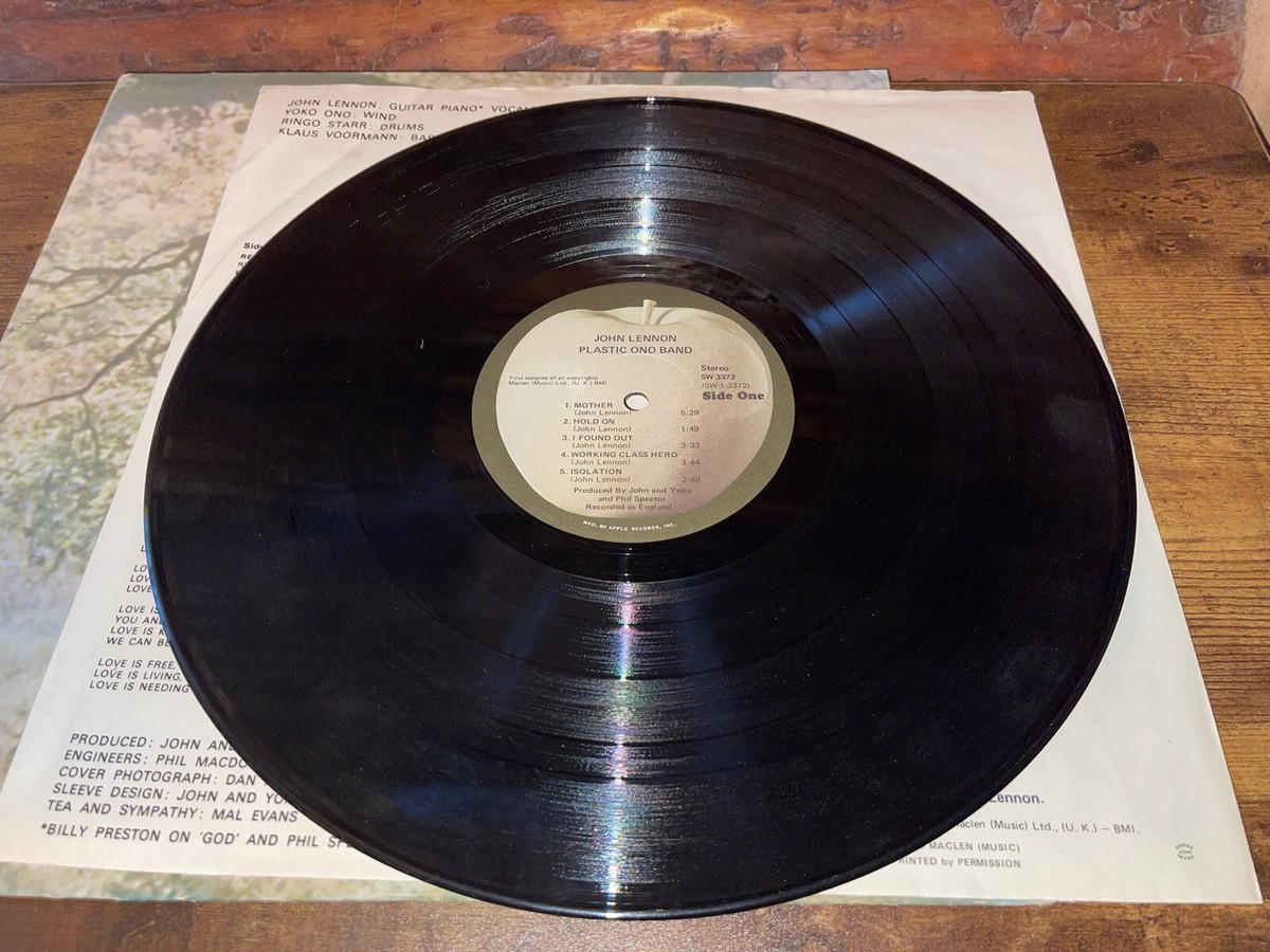 欧LP John Lennon / The Plastic Ono Band John Lennon / Plastic Ono Band 0600753570944 Apple Records, Universal Music Group /00260 John Lennon/Plastic Ono Band - Album by John Lennon - Apple