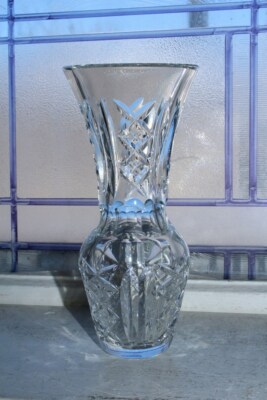 Waterford Crystal Hannah Vase 7 1/4'' with Flared Top