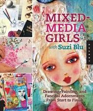 Mixed Lot Girls with Suzi Blu: Drawing, Painting, and Fanciful Adornments.. RARE