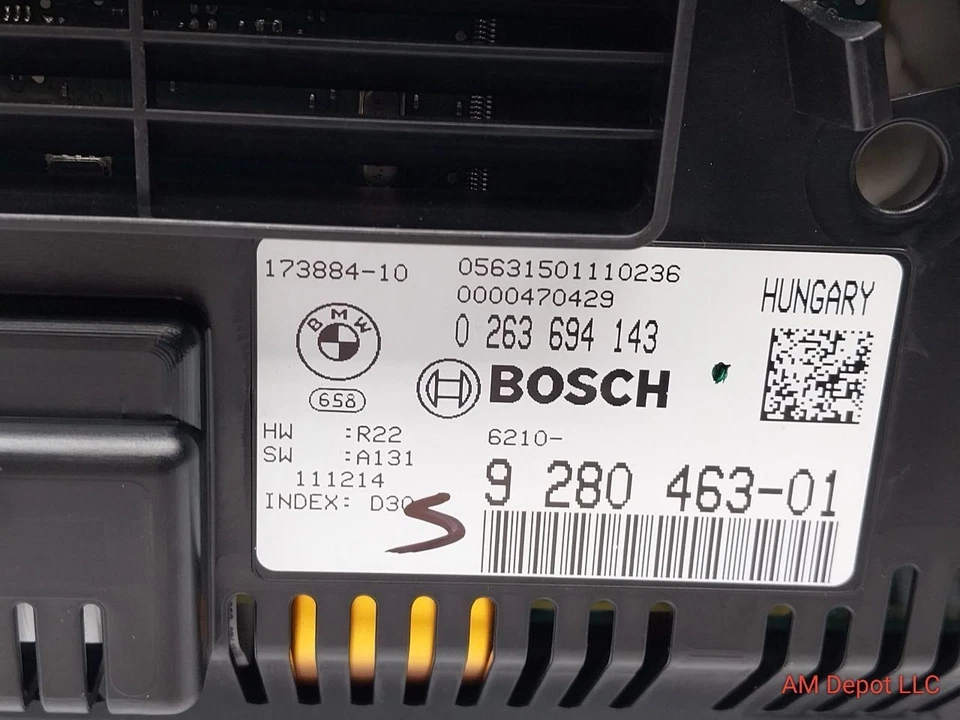 Cuadro de instrumentos velocímetro BMW 535i 528i 550i F10 F07 2012 62108795126 Foto 3 de 4