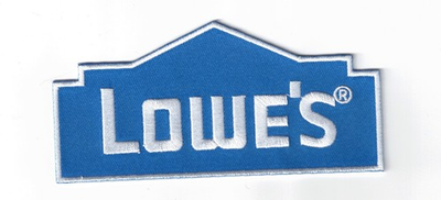 #ad Lowe#x27;s Home Improvement Embroidered 2x5in Iron Sew On Patches $5.95