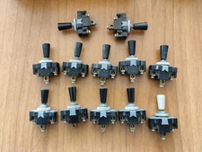 Lot 12 pcs vintage switches  classic Fiat Lancia Alfa kit car (lot17)