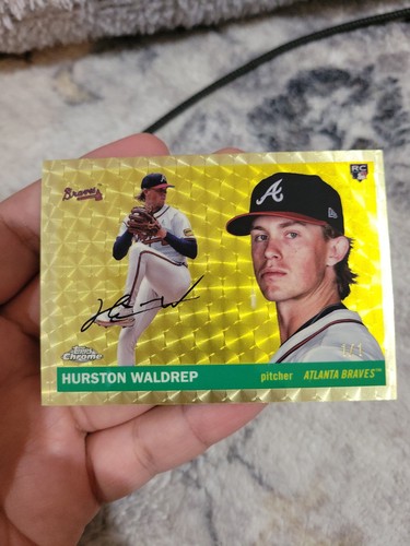 2025 Topps Platinum Baseball Hurston Waldrep Superfractor