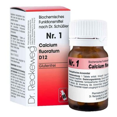 Biochemie 1 Calcium fluoratum D12 Tabletten · 200 St · PZN 03886725