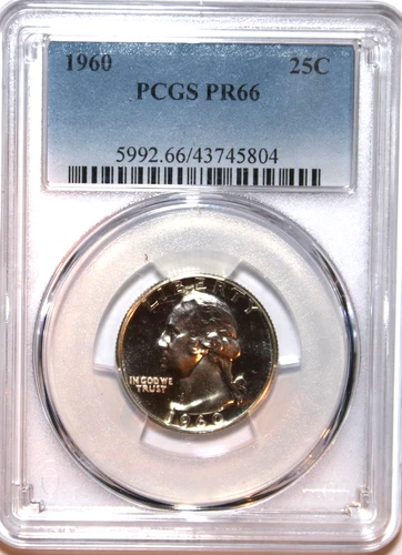 1960 Washington Quarter - PCGS PR-66 - #9247D