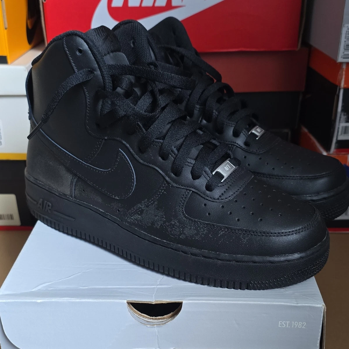 NIKE AIR FORCE 1 HIGH 07 SP25センチ Nike Air Force 1 07 High Black White for Sale | Authenticity