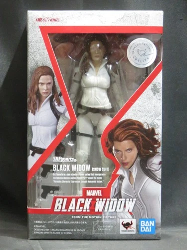 S.H.Figuarts MARVEL : Black Widow Snow Suit Action Figure (for ages 13+)