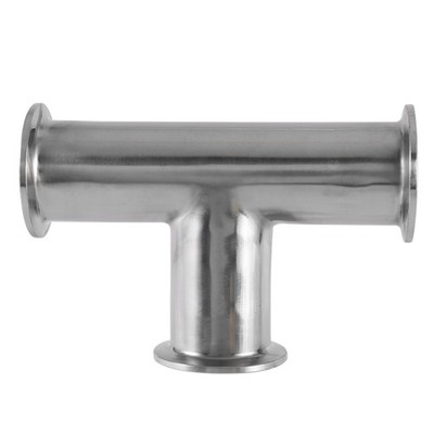 1,5  38 Mm SanitäR Tri Clamp 3 Way T 304 Edelstahl SanitäR Ferrule T An6909
