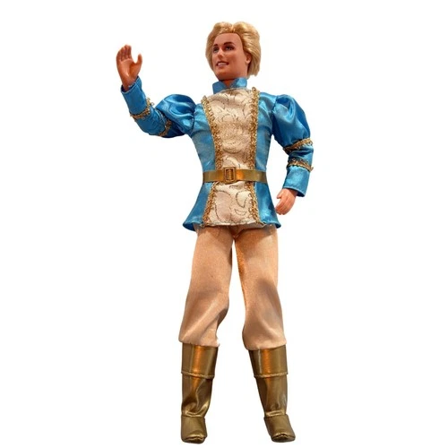 Vintage Mattel Prince Ken Doll 1997 Blue Gold Royal Fairytale Outfit Blonde Hair