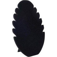 DIY Jewelry Display 1pc Wooden with Velvet Slant Back Necklace Display