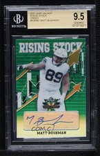 2021 Leaf Valiant Rising Stock /99 Matt Bushman BGS 9.5 GEM MINT Auto 5e9