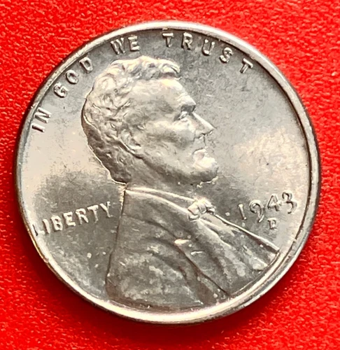 1943-D Lincoln Wheat Cent Penny GEM BU From an Original Bank Roll