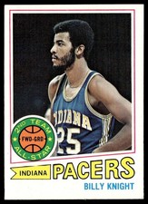 1977-78 Topps Basketball Card Billy Knight Indiana Pacers #110 EX-MT