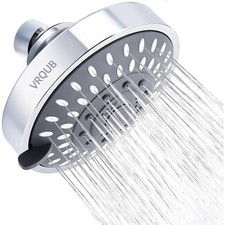 High Pressure Fixed Shower Head 5 Spray Mode High Flow Rainfall Showerhead 4