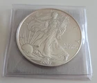 2007 American Silver Eagle 1 Oz. Fine Silver One Dollar $1 Coin