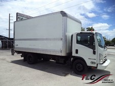 2021 Isuzu NPR HD Gas With 16ft Box Truck Dry Cargo Truck - Aluminum Liftgate