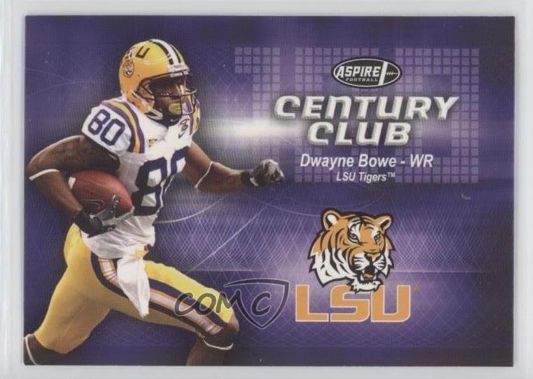 2007 SAGE Aspire Century Club Dwayne Bowe #C20 Rookie RC 0r92