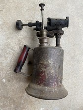 Vintage Antique Clayton & Lambert Brass Blow Torch Made in USA Steam punk A