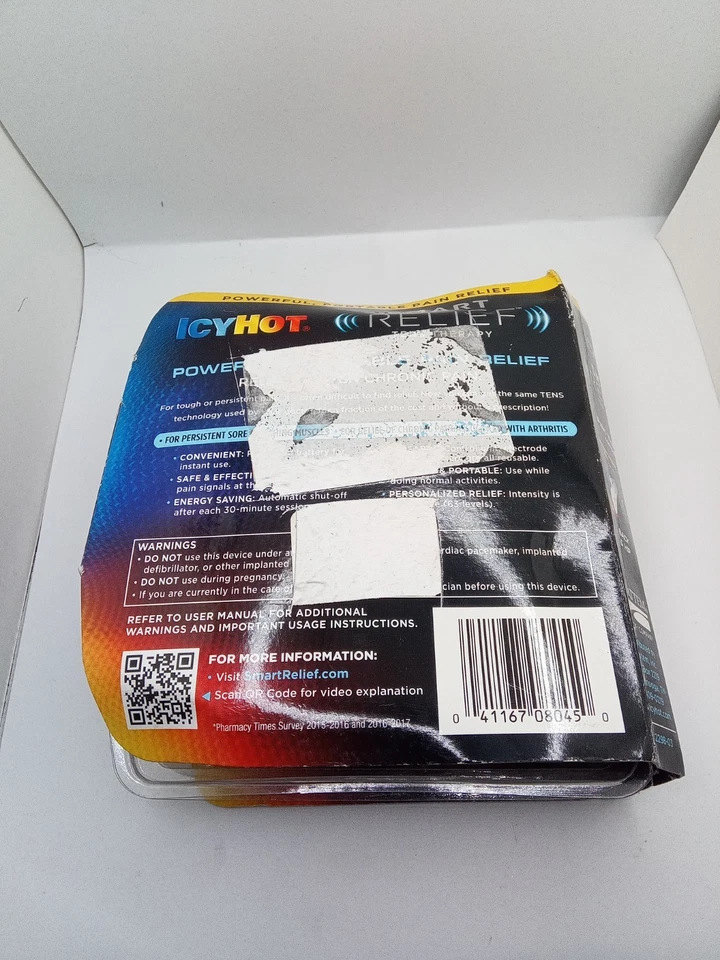 NUEVO - ICY HOT Alivio Inteligente Diez Terapia del Dolor Alivio de Espalda - Caducidad 07/18 Foto 3 de 4