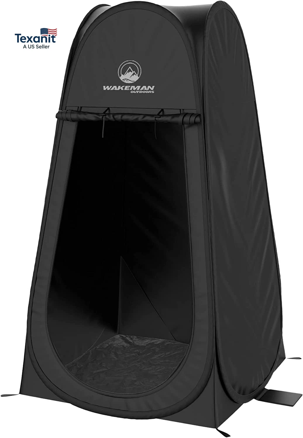 Pop up Changing Tent, 3.3 X 3.3 X 6.2Ft, Camping Shower Tent for Portable Toilet