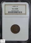 1908 S Indian Head Copper Cent 1C NGC VG 10 BN