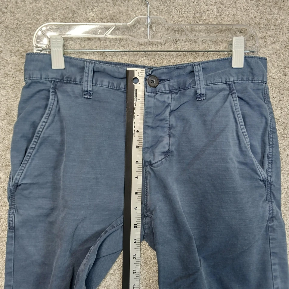 Pantalones Cortos William Rast Para Hombre 29 Azul Clásico Chino Informal Verano Algodón Ligero Foto 4 de 4