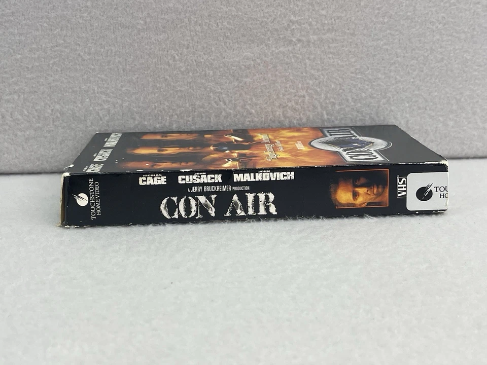 Con Air VHS (1995, 1997) Nicolas Cage - Hollywood Video Version - Cult Classic - Image 3 of 4
