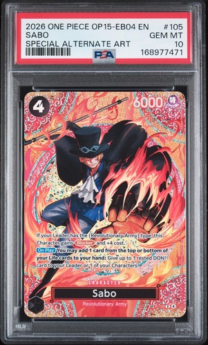 Sabo (SP Card) graded PSA 10 for sale on eBay