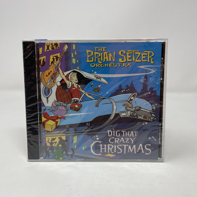 The Brian Setzer Orchestra - Dig That Crazy Christmas (CD, 2005) Xmas - Sealed