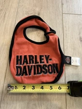 Harley Davidson Motorcycle Baby Bib One Size