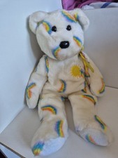 Vintage Ty Beanie Buddy 'Cheery' the Sunshine Bear (14 inch)