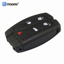 Land Rover Key Shell Replacement   Uncut Blade, 5-Button, No Logo   Freelander 2