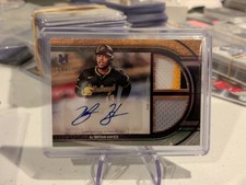 2025 Topps Museum Collection Signature Swatches Dual Card Ke’bryan Hayes /20