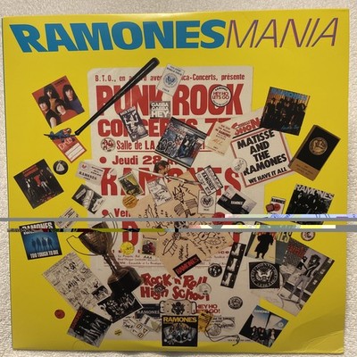 Ramones : Ramones Mania (1988) ORIGINAL 2 LP VINYL RECORD SET : Pearl Jam
