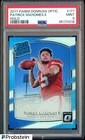 2017 Donruss Optic Holo Prizm #177 Patrick Mahomes II RC Rookie PSA 9 MINT