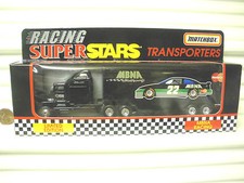 Matchbox 1996 Super Star Transporters Andretti Dupont Spam MBNA Lance Citgo McDs