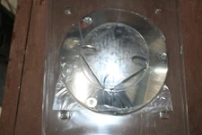 HARLEY CLUTCH COVER, MALTESE CROSS BIG TWIN 1970/1998 CHROMED 3 HOLE
