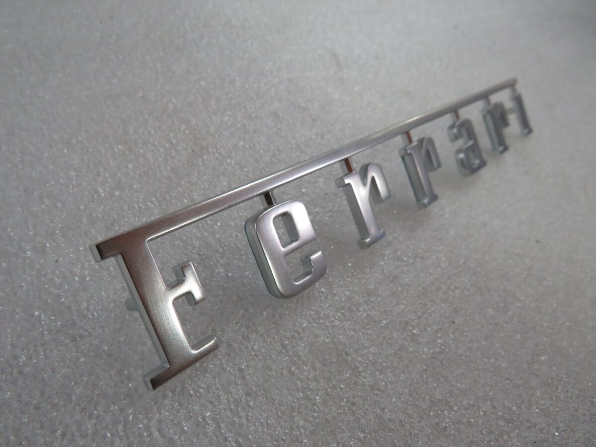 Ferrari 360, 430, 458, 488, 355, 348, Ferrari Script Emblem