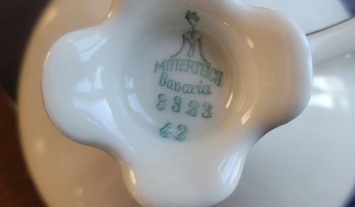 Mitterteich Bavaria 3323 53 & 42 porcelain cup and saucer - Picture 12 of 12
