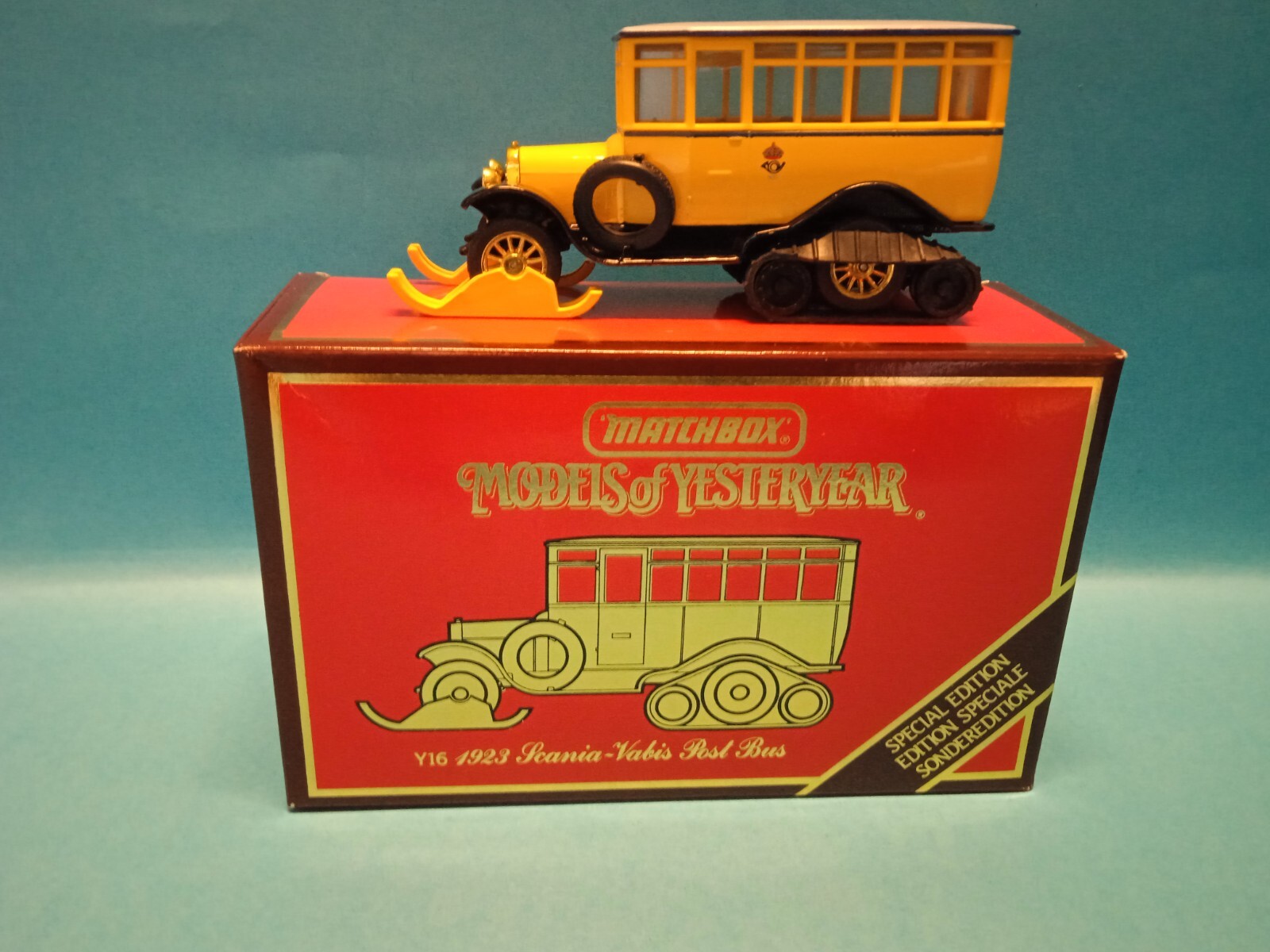ミニカー matchbox y16 1923 scania vabis postbus 1/49 Matchbox collectibles 1923 Scania Vabis Post Bus Y16 | eBay
