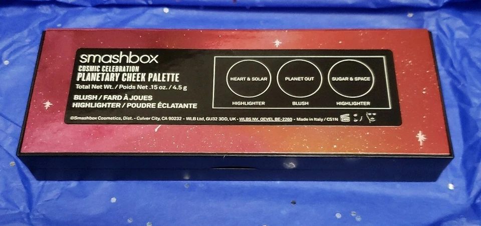 Smashbox Planetary Cheek Palette Blush Highlighter Contour NEW in Box - Image 3 of 4