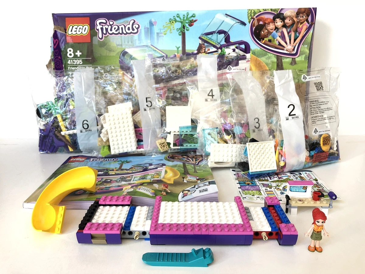 Lego Friends 41395 Friendship Bus (100% 5 bags, manual, box) 673419319805 | eBay