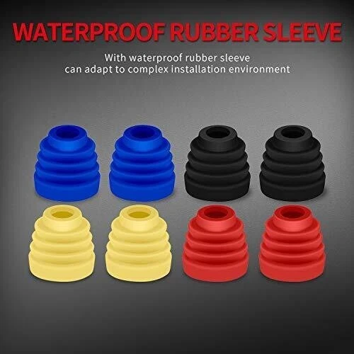 Interruptor de palanca impermeable Ip65 50 amperios 12v interruptor de encendido y apagado de alta resistencia 12 voltios 2 pines Foto 2 de 4