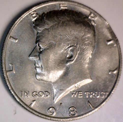 1981 ERROR Clipped Kennedy Half Dollar AU + Coin Clip #1 FREE SHIP - Picture 5 of 5